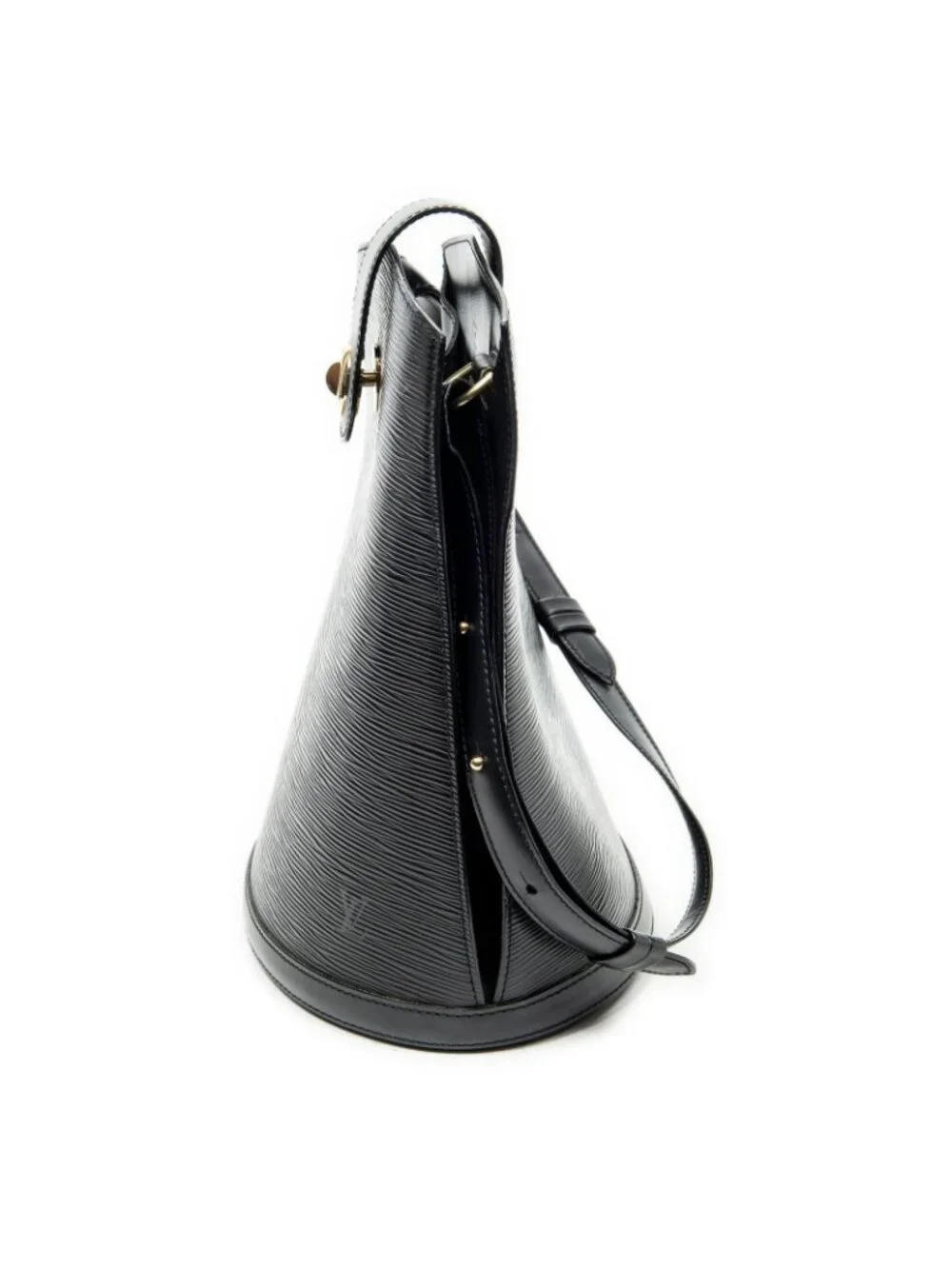 Louis Vuitton Cluny Black Epi Shoulder